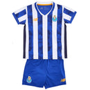 Conjunto Infantil Porto I 24/25 - Branco e Azul - MAJESTO BR