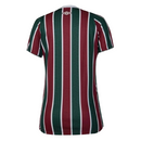 Camisa Fluminense Feminina Home 24/25 - Vinho e Verde - MAJESTO BR