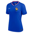Camisa França Feminina Home 2024 - Azul - MAJESTO BR