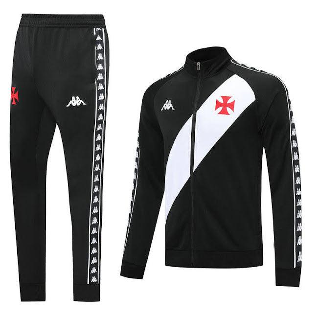 Conjunto Treino Vasco Da Gama 20/21 Agasalho - Preto