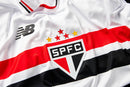 Camisa São Paulo Home 24/25 - Branca e vermelha - MAJESTO BR