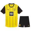Conjunto Infantil Borussia Dortmund I 24/25 - Amarelo - MAJESTO BR