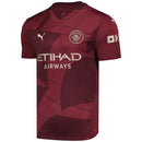 Camisa Manchester City Third 24/25 - Vermelha - MAJESTO BR