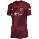 Camisa Manchester City Feminina Third 24/25 - Vermelha - MAJESTO BR