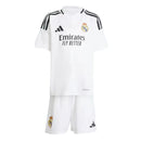 Conjunto Infantil Real Madrid I 24/25 - Branco - MAJESTO BR