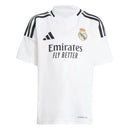 Conjunto Infantil Real Madrid I 24/25 - Branco - MAJESTO BR