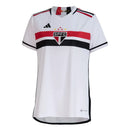 Camisa São Paulo Home 23/24 Feminina - Branca - MAJESTO BR