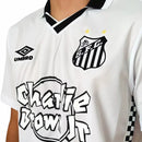 Camisa Santos Charlie Brown Jr. Dias de Glória - Branca - MAJESTO BR