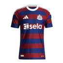Camisa Newcastle Away 24/25 - Azul e Vermelha - MAJESTO BR