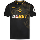 Camisa Wolverhampton Away 24/25 - Preta - MAJESTO BR