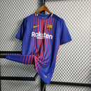 Camisa Retrô Barcelona I Home 2017/18 Nike Masculino Azul Grená - MAJESTO BR