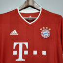 Camisa Retrô Bayern de Munique I Home 2020/21 Masculina Vermelha - MAJESTO BR