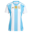 Camisa Argentina Feminina Home 2024 - Azul e Branca - MAJESTO BR