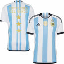Camisa Argentina 3 Estrelas - Azul e Branca - MAJESTO BR