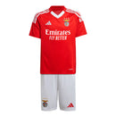 Conjunto Infantil Benfica I 24/25 - Vermelho e Branco - MAJESTO BR