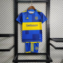 Conjunto Infantil Boca Juniors I 23/24 - Azul - MAJESTO BR
