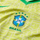 Camisa Brasil Feminina Home 2024 - Amarela - MAJESTO BR