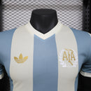 Camisa Argentina Edição Especial 2025/26 - Versão Jogador 50 Anos - MAJESTO BR