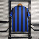 Camisa Retrô Inter de Milão I Home 2009/10 Masculino Azul e Preto - MAJESTO BR