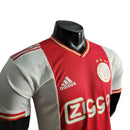 Camisa Ajax Home 21/22 Adidas Masculina Jogador - Branco e Vermelho - MAJESTO BR