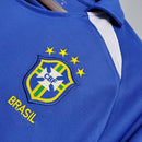 Camisa Retrô 2002 Seleção Brasileira II Nike Masculina - Azul - MAJESTO BR