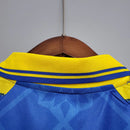 Camisa Retrô Parma Puma 1995/97 Masculino Azul e Amarelo - MAJESTO BR