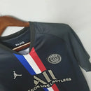 Camisa Retrô PSG III Away Fourth 2019/20 Masculino Preto - MAJESTO BR