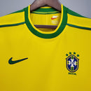 Camisa Retrô Seleção Brasileira I Home 1998/99 Nike Masculino Amarelo - MAJESTO BR