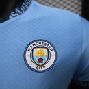 Camisa Manchester City I Home Puma Jogador Masculino 2024/25 Azul - MAJESTO BR