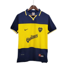 Camisa Boca Juniors Retrô Nike 1998/99 - Azul e Amarelo - MAJESTO BR