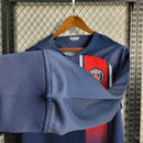 Camisa PSG Home 23/24 Manga Longa - Azul - MAJESTO BR