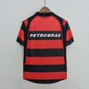 Camisa Retrô Flamengo I 2001/02 Masculina Torcedor Vermelha e Preta - MAJESTO BR