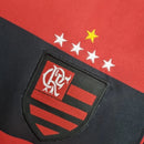 Camisa Retrô Flamengo I 2001/02 Masculina Torcedor Vermelha e Preta - MAJESTO BR