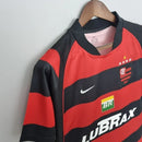 Camisa Retrô Flamengo I 2001/02 Masculina Torcedor Vermelha e Preta - MAJESTO BR
