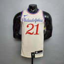 Camisa Regata NBA Philadelphia 76ers Bege - Nike - Masculina - MAJESTO BR