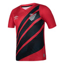 Camisa Athletico Paranaense Home 24/25 - Vermelha e Preta - MAJESTO BR