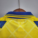 Camisa Retrô Parma Puma 1995/97 Masculino Amarelo e Azul - MAJESTO BR