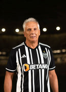 Camisa Atlético Mineiro Titular 23/24 - Versão Torcedor Preto e Branco - MAJESTO BR