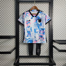 Conjunto Infantil Japão Anime - Branco e Azul - MAJESTO BR