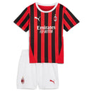 Conjunto Infantil Milan I 24/25 - Vermelho e Preto - MAJESTO BR