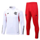 Conjunto de Treino do Flamengo 23/24 Branco - MAJESTO BR