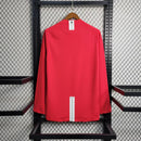 Camisa Retrô Manchester United Manga Longa Nike 2007/08 Masculino Vermelho - MAJESTO BR