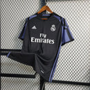 Camisa Retrô Real Madrid Adidas III Third 2016/17 Preto - MAJESTO BR