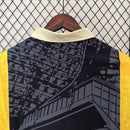 Jaqueta Corinthians Reversível 24/25 - Bege e Amarelo - MAJESTO BR