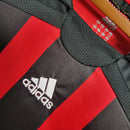 Camisa Retrô Milan I Home Adidas 2006/07 Masculino Manga Longa Vermelho e Preto - MAJESTO BR