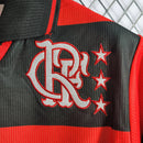Camisa Retrô Flamengo I Home 1999/00 Masculina Vermelha e Preta - MAJESTO BR