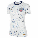Camisa Estados Unidos Feminina Home 2023 - Branca - MAJESTO BR