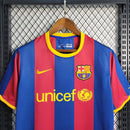 Camisa Barcelona Retrô I Home 2010/11 Torcedor Nike Masculino Vermelho e Azul - MAJESTO BR