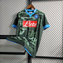 Camisa Napoli Retrô Macron 13/14 Verde - MAJESTO BR