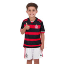 Conjunto Infantil CRF I 24/25 - Preto e Vermelho - MAJESTO BR